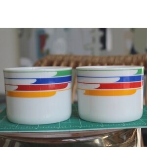 Studio Nova Primary Gallery Mugs Set of 2 Pair Hi-Fi L9186 Japan Postmodern